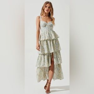 ASTR Midsummer Tiered Maxi Dress